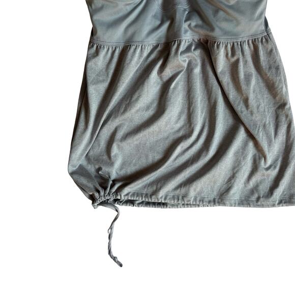 Champion Girls Large Gray Active Tank Racerback Adjustable Hem - Picture 9 of 11
